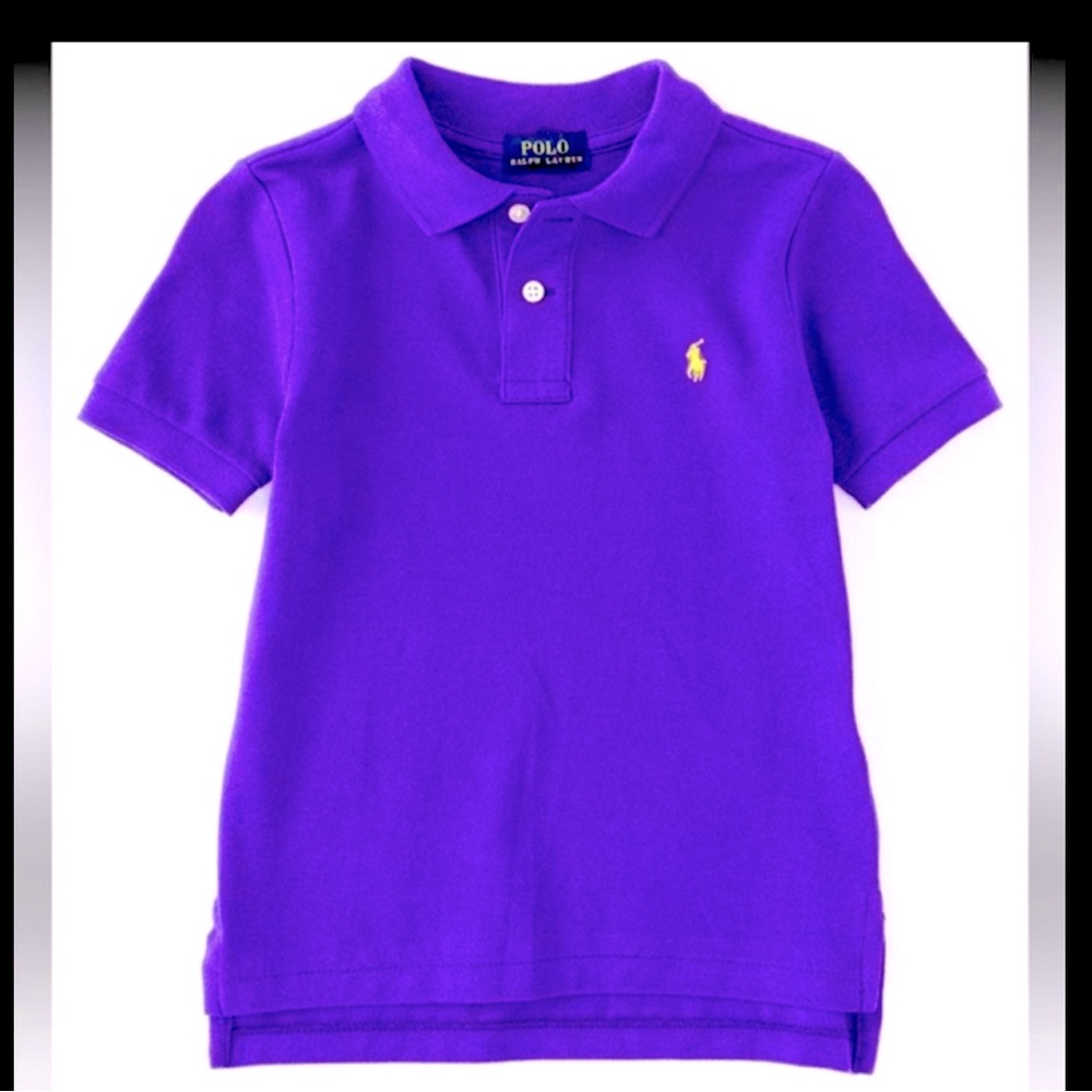 NWT Polo Ralph Lauren
Little Boys 2T Short Sleeve Collegiate Mesh Polo Shirt